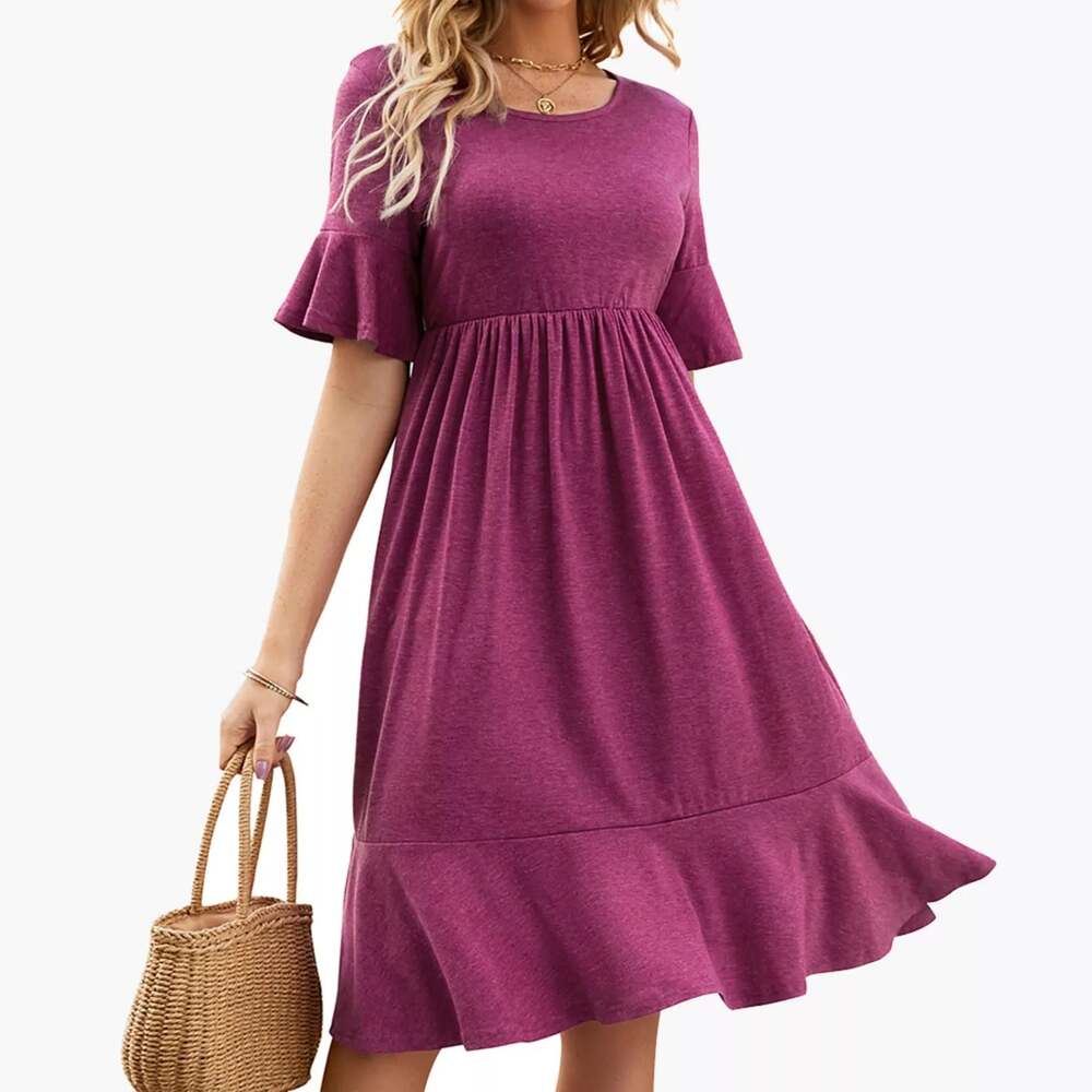 Woman’s size Medium Empire Waist Dress T Shirt Pockets